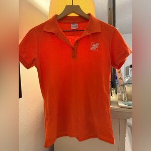 Port and Company Orange Short Sleeve Polo